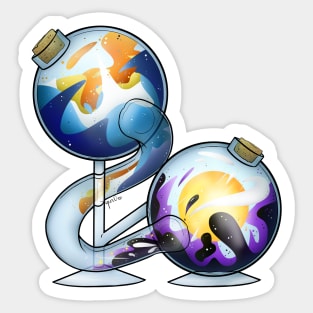 AroAce And Non-Binary Pride Potion Sticker